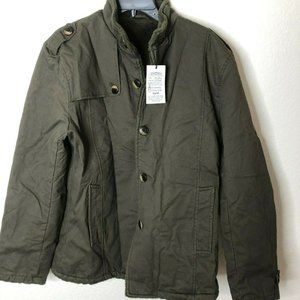 Vcansion Men's Winter Cotton Fleece Lined Jacket